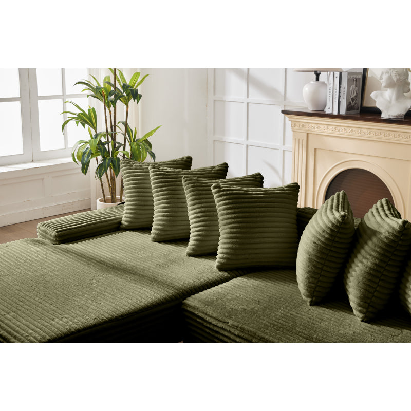 Convertible Floor Sofa Bed Foldable Mattress Cloud Couch for Space Saving Corduroy Compressed Sleeper Sofa Bed Multi-Functional Folding Bed Couch for Living Room Small Apartment