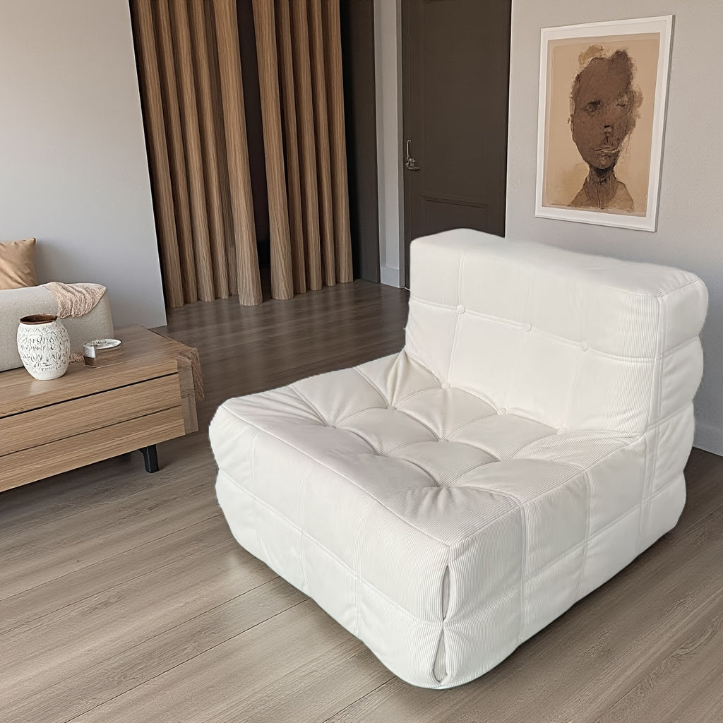 Single Sofa, Boneless Sofa, Compressed Boxed Single Sofa, Suitable for Home, Office, Apartment Leisure