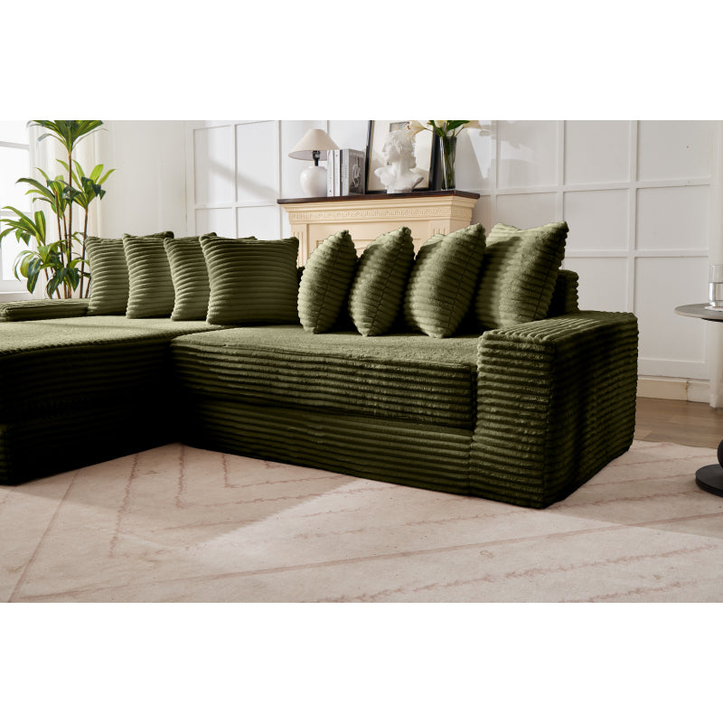 Convertible Floor Sofa Bed Foldable Mattress Cloud Couch for Space Saving Corduroy Compressed Sleeper Sofa Bed Multi-Functional Folding Bed Couch for Living Room Small Apartment