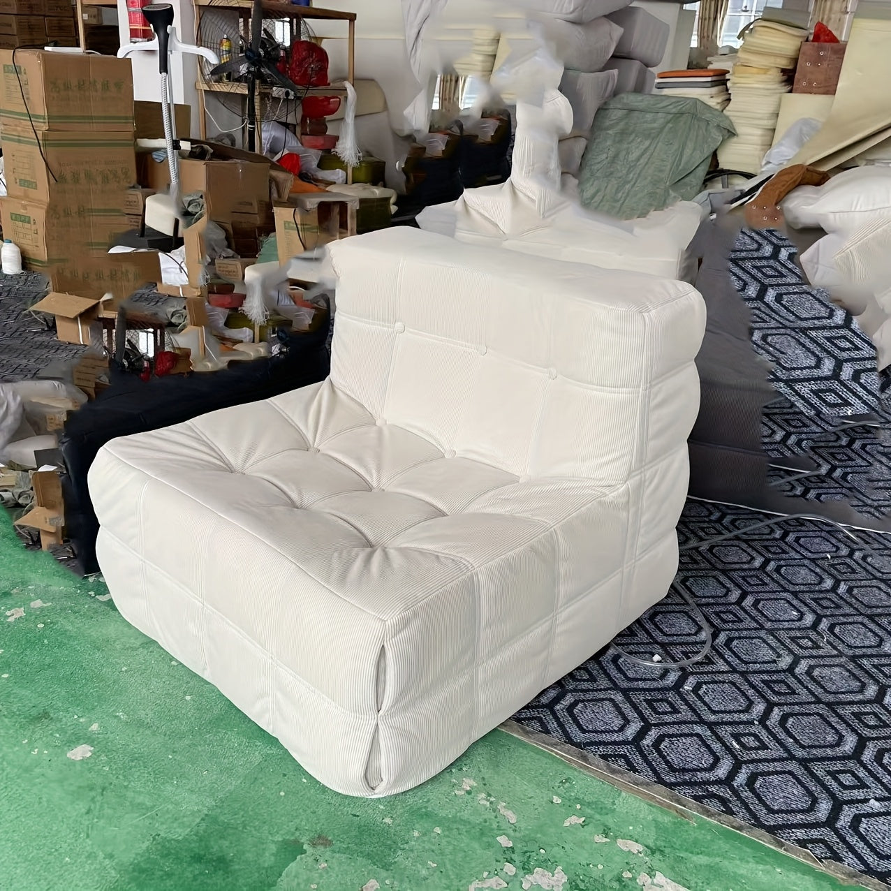 Single Sofa, Boneless Sofa, Compressed Boxed Single Sofa, Suitable for Home, Office, Apartment Leisure